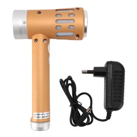 2 in 1 Handheld Infrared Light Wand 650nm Red LED 5 Energy Levels 3 Ultrasound Modes Handheld Infrared Device Gold 100‑240V EU Plug