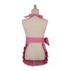 Surblue 100% Cotton Reusable Women Skirt Apron with Two Pocket,