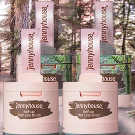 Jenny House Cosmetics Hair Treatment Hair Trimming Hair Elasticity Self-Up Hairline Brush Natural Brown 4 Pieces 4g / 제니하우스코스메틱 헤어트리트먼트 모발정돈 모발탄력 셀프업 헤어라인 브러쉬 내추럴브라운 4개 4g