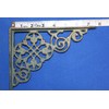 Cast Iron Old World Dutch Design Decorative Shelf Bracket Bronzed