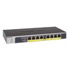NETGEAR 8-Port Gigabit Ethernet PoE Network Switch, Hub, Internet Splitter