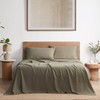 DAPU Pure Linen Sheets Set, 100% French Linen from Normandy,