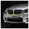 Bling Rhinestone License Plate Frame,Luxury Diamond Inlaid Thin Border Car