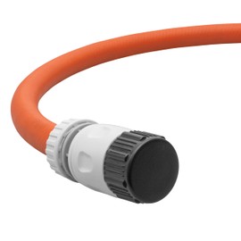 Cost Wise Blanking end click on-click off cap with female universal size garden hose connector for standard 1/2" hosepipe/porous pipe/irrigation hose