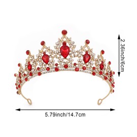 Crystal Tiaras for Women, Wedding Tiaras and Crowns for Women Tiaras Hair Accessories for Girls