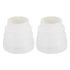 PATIKIL 2pcs 80mm-120mm Duct Reducer Duct Connector Duct Inline Adapter