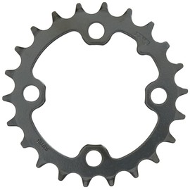 Truvativ 11.6215.064.000 22T Bolt Aluminium Chainring, Black, 64 mm