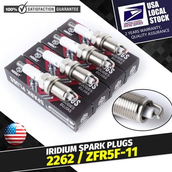 MODIGT Set of 4 Premium 2262 / ZFR5F-11 Iridium Spark