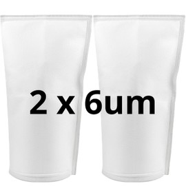 2 Filter Bags Compatible with Desjoyaux 6um Pool - 2 x 6um