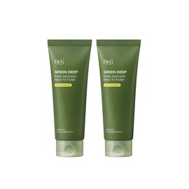 Dr.G (1+1) Green Deep Pore Avocado Pack to Foam 150mL / (1+1) 그린 딥 포어 아보카도 팩투폼 150mL