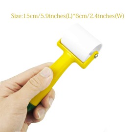 Ewrap Wallpaper Smoothing Tools Wallpaper Hanging Kit with Red Squeegee, Seam Roller, Tape Measure