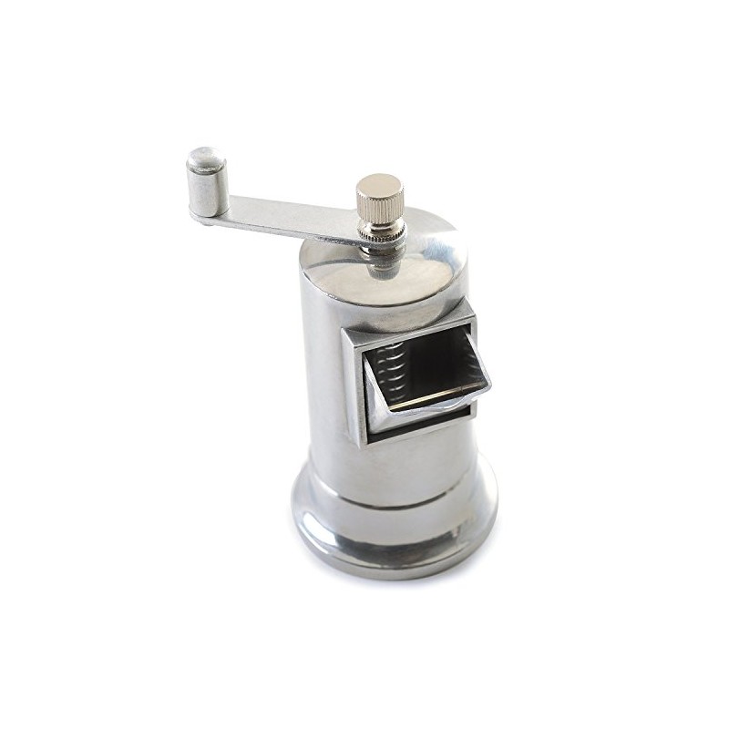 Norpro Metal Peppermill with Adjustable Grinder, 3 oz Capacity (Pack