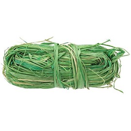 Meister FLOR78665 Natural Raffia 50 g – Green – For Crafts, Decorating & Weaving – Traditional Binding Material – Tear-Resistant & Weather-Resistant – Made of Natural Fibre / Raffia Ribbon / Craft