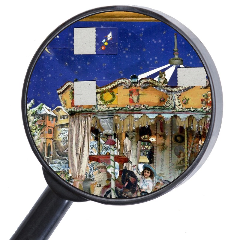 Richard Sellmer Verlag Advent Calendar Santas Carousel