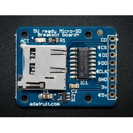 MicroSD card breakout board+