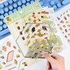 6 Sets Cute Animals 3D House Stickers 3D Sticker Scene