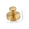 Operitacx 4pcs No Drill Stainless Steel Suction Cup Hooks Strong