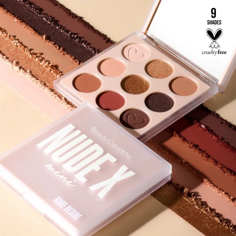 Paleta De Sombras Para Ojos Mini Nude X 9 Tonos