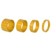 X AUTOHAUX 4 Pcs Bike Headset Spacer Bicycle Aluminium Alloy