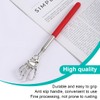 HSIXHAF 5 Pieces Back Scratcher, Telescopic Back Scratcher, Stainless Steel