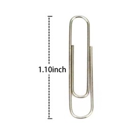 50pcs Paper Clips Daily DIY for Office, School and Personal use Paper Clips