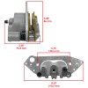 Caltric Front Left Brake Caliper For Polaris Ranger XP 1000