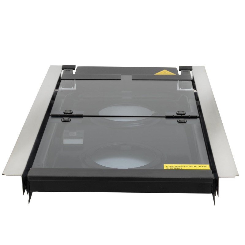 RecPro RV Glass Top for Two Burner Cooktop | Replacement