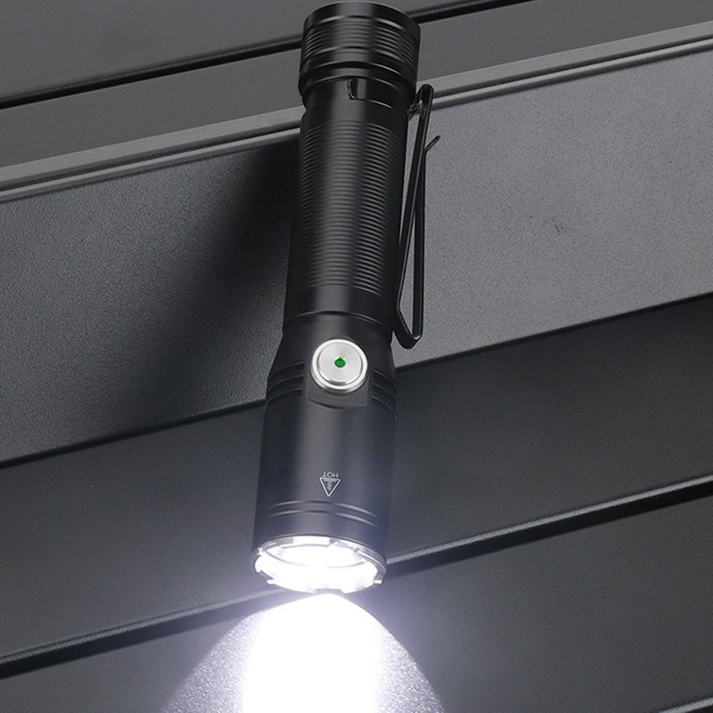 LED Camping Flashlight Professional High Brightness 2050lm USB Rechargeable Portable