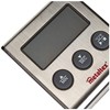 Metaltex Digital Kitchen Thermometer with Probe and Timer, Stainless Steel,