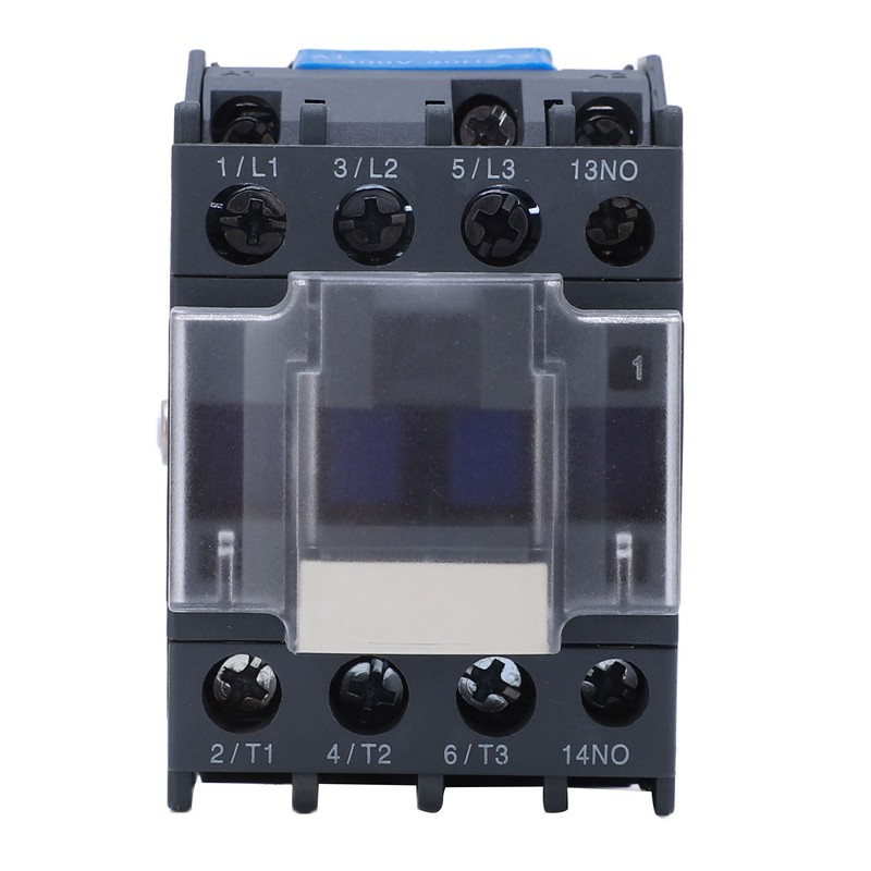 Permanent Magnet Anti Shake Electric Contactor 3 Normally Open AC