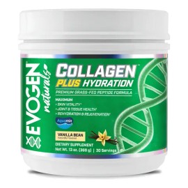 Colágeno Hidrolizado Evogen Vainilla + Agua Coco 30 Porciones