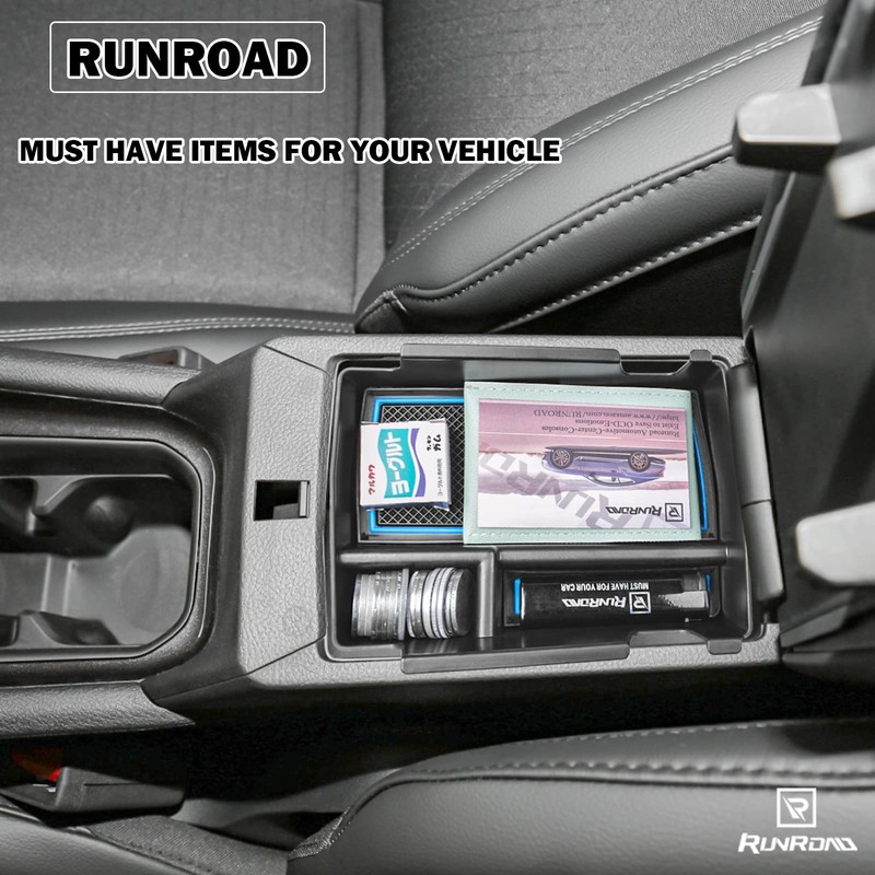 RUNROAD Center Console Organizer Tray Compatible with Jeep Compass 2022-2025