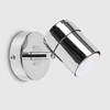 MiniSun | Modern Polished Chrome Single Wall Spotlight Fitting |