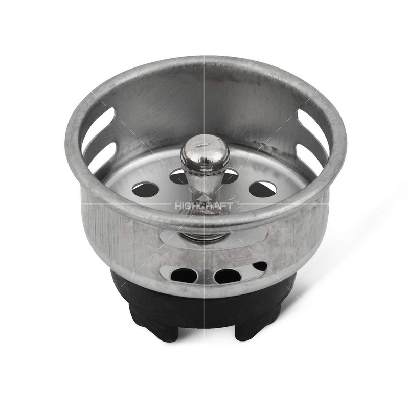 Highcraft 97733-2 Stainless Steel Junior Duo Strainer/Stopper (1.5 inch) Replacement