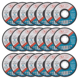 sourcing map 25pcs Cut Off Wheels 4-1/2" x 1/20" x 7/8" Ultra Thin Cutting Wheel rotary tool Cut-Off Discs General Metal Cutting Disc for Stainless Steel Cast Iron Copper, Black