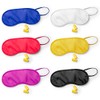 eBuyGB Colourful Eye Mask and Ear Plug Set, Red, Pack