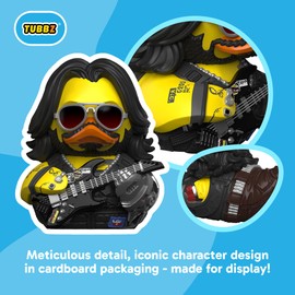 TUBBZ Edizione Scatola: Cyberpunk 2077 – Johnny Silverhand Anatra Cosplay da Collezione in Vinile – Prodotto Ufficiale per i Fan di Cyberpunk 2077
