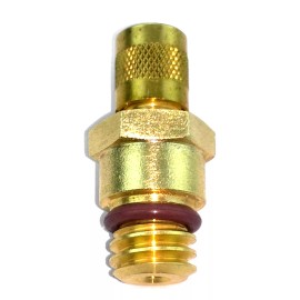 TamerX Diesel Products HFCM Water Separator Drain Plug w/ Integrated Test Port for Ford Powerstroke 6.0