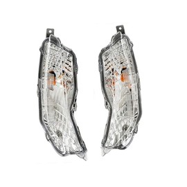 KNOBOO Daytime Running Lights Fog Light Assembly Replacement for Camry XSE XLE 2015-2017 8151006050, 8152006050