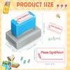 Saypacck Teacher Stamps Self Inking Teacher Grading Stamps Checkbox for