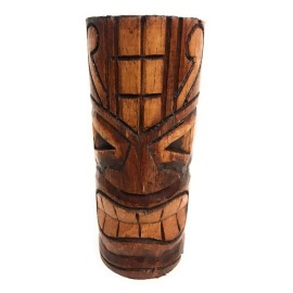 Tikimaster Lucky Tiki Totem 6 in- Antique Finish - Hawaii Gifts | #dpt538715