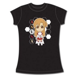 Great Eastern Entertainment Men's Sword Art Online SD Asuna JRS. T-Shirt, Multicolored, X-Large