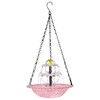 Hanging Solar Bird Bath Fountain for Garden Decor – 3-Tier