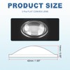 PATIKIL Diameter 42mm Flat Convex Lens, 3 Pcs Height 14mm