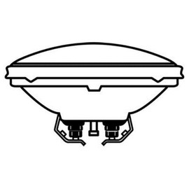 GE 14553 14553 25-watt, 130-Lumen PAR36 Very Narrow Spotlight Bulb with Screw Terminal Base, Soft White, 1-Pack
