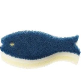 Marna Fish Sponge, Set of 5 (Navy) R463NV