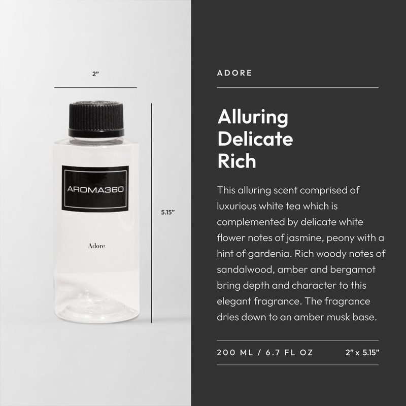 Aroma360 Fragrance Diffuser Oil - Luxury Hotel Inspired - Adore