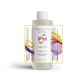 Arabian Musk Fragrance Oil - 4 Fl Oz Plastic Bottle (120ml)
