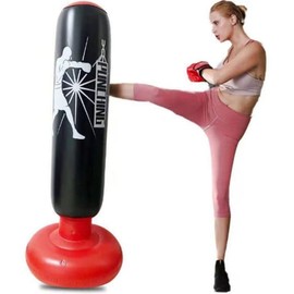 Home Sandbag Home Roly-poly Punching Bag Standing Sandbag Sparring Boxing Sandbag Boxing Punching Bag Roly-poly Bag 160cm / 가정용샌드백 가정용 오뚜기펀칭백 스텐딩샌드백 스파링 복싱 샌드백 권투 펀칭백 오뚜기백 160cm