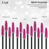 ÂME BY M 100pcs Black and Pink Disposable Mascara Wands